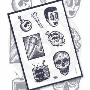 Стикер "Dark pack 1"