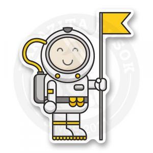 Стикер "Покоритель космоса"