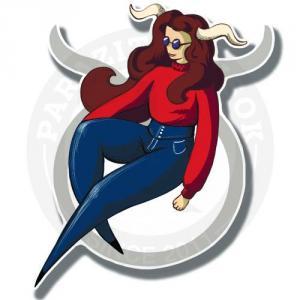 Стикер Знак телец