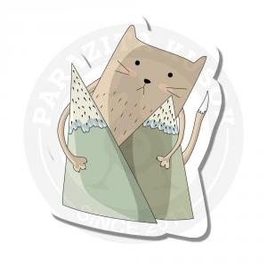 Наклейка Горный Кот