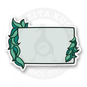 Стикер "Листочки"