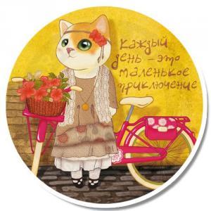 Стикер «Винтажная киса»