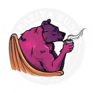 Медведь с кружкой