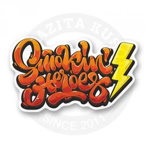 Стикер "Smokin' Heroes Lettering"