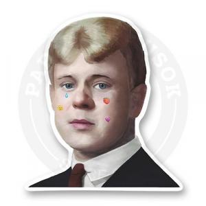 Стикер "Московский озорной гуляка"