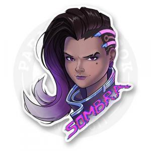 Стикер "sombra overwatch"