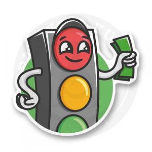 Стикер "Возьми мои деньги!"