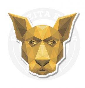 Желтая собака