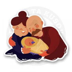 Бабуля с дедулей