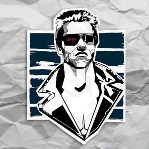 Стикер Терминатор