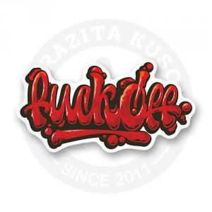 Стикер "F*ckOff Lettering"