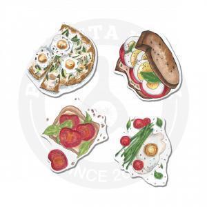 Стикерпак Завтрак