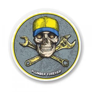 Стикер "Plumber forever !"