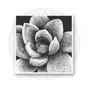 Стикер "Dot-Work Succulent"