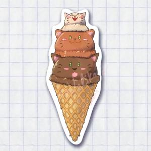 Кото-мороженое