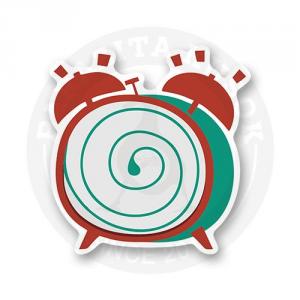 Стикер "Будильник"