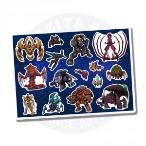 Наклейки StarCraft