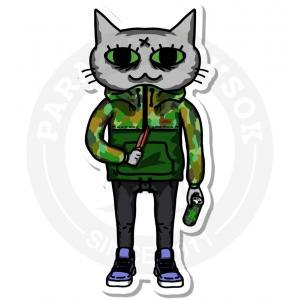 Котик на районе