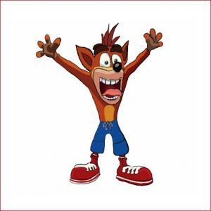 Crash and Coco Bandicoot Любителям компьютерных игр.Декор стены комнаты.Абстрактное искусство.Комплект для печати. Мгновенная загрузка.Печать.Плакат.