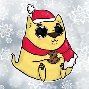 Новогодний пёся