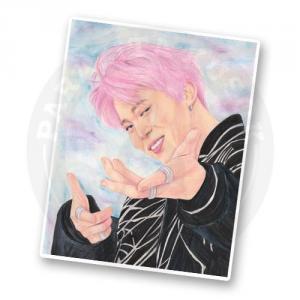 Стикер "Чимин из BTS"