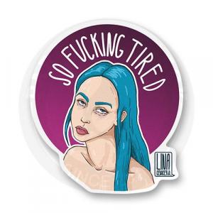 Стикер "Tired Girl"