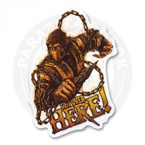 Стикер "Скорпион" / "Mortal Kombat"