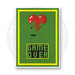 Стикер "Конец игры"