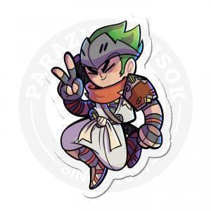 Sticker Genji from Overwatch