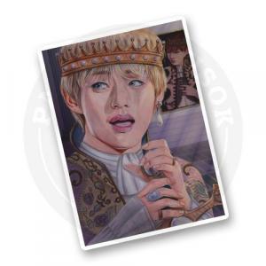 Стикер "King Taehyung"