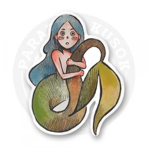 Стикер "Русалочка"