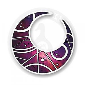 Стикер "Космический полумесяц 2"