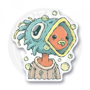 Наклейка Громче/Sticker Loud
