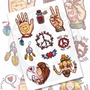 Стикерпейдж "Peace"