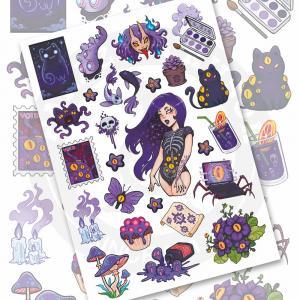 Стикерпейдж "Violet"