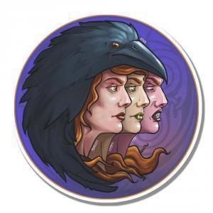 Стикер Морриган