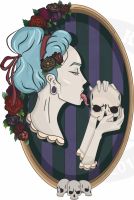 Sticker Dia de Los Muertos