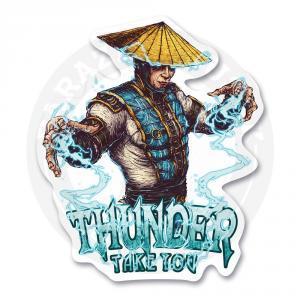 Стикер "Рэйден" / "Mortal Kombat"