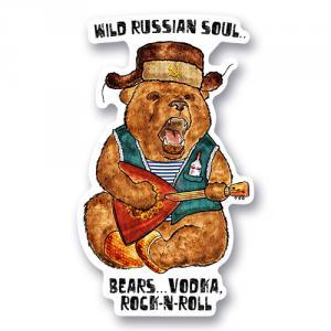 Стикер "Русская душа"
