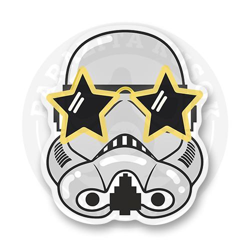 Стикер "Штурмовик-звезда" / "Звездные войны" / "Star Wars"
