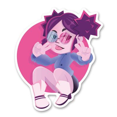 Стикер "Noodle" / "Gorillaz"