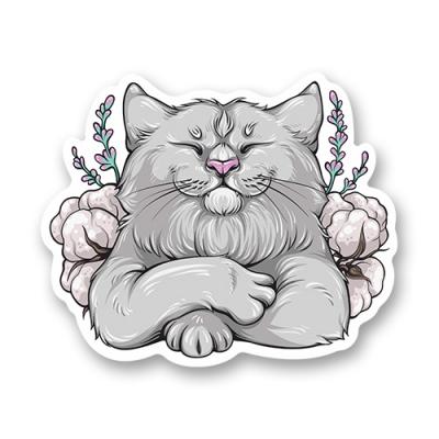 Стикер "Хлопковый кот"