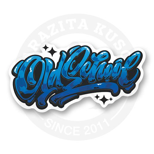 Стикер "OldSchool lettering"