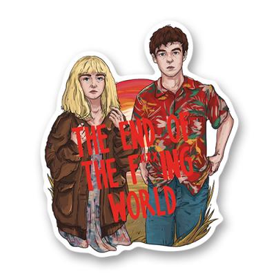Стикер "The end of the f***ing world"