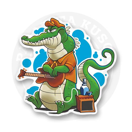 Стикер "Crocodile Redneck"