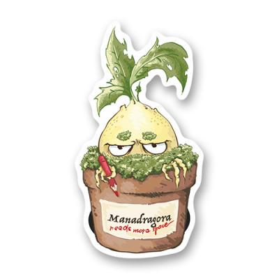 Стикер &laquo;Mandragora needs more space&raquo;