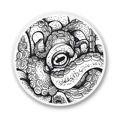 Стикер "Graphic Octopus"