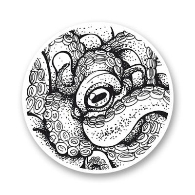 Стикер "Graphic Octopus"