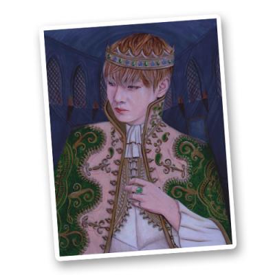 Стикер "King Taehyung"