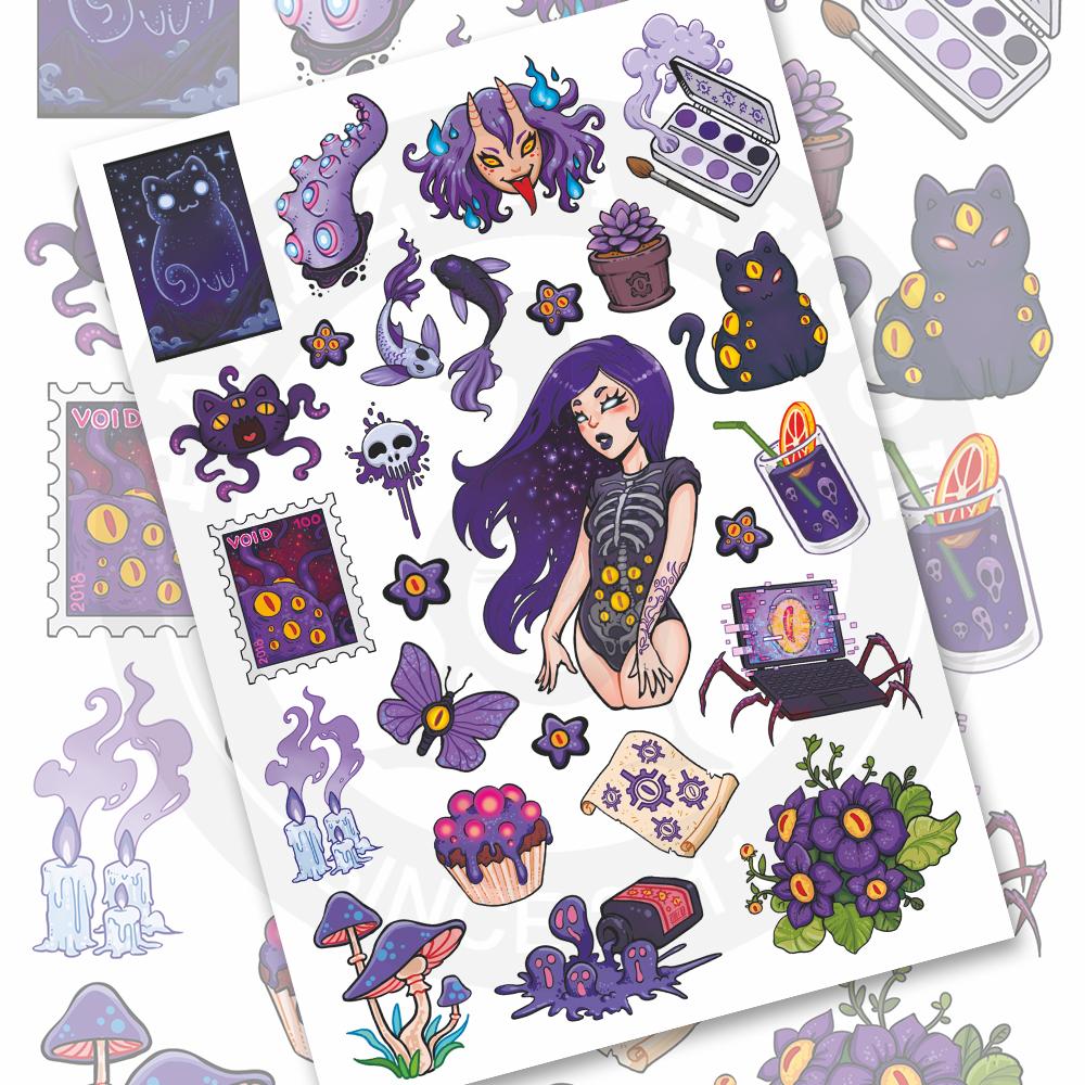 Стикерпейдж "Violet"